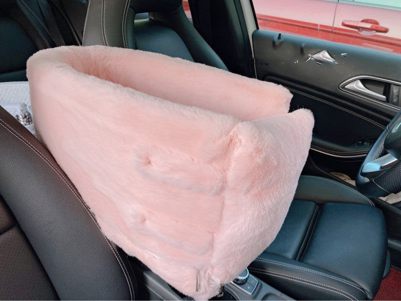 Doggy Cushioned Car Seat! (Washable)!