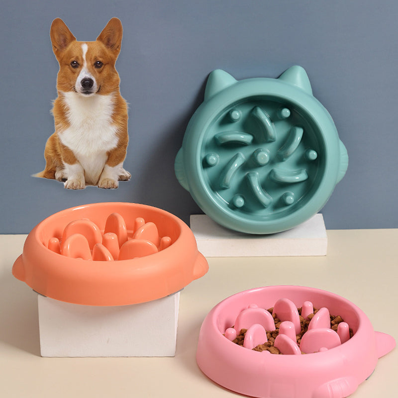 Doggy Anti-Choking Slow Food Bowl!