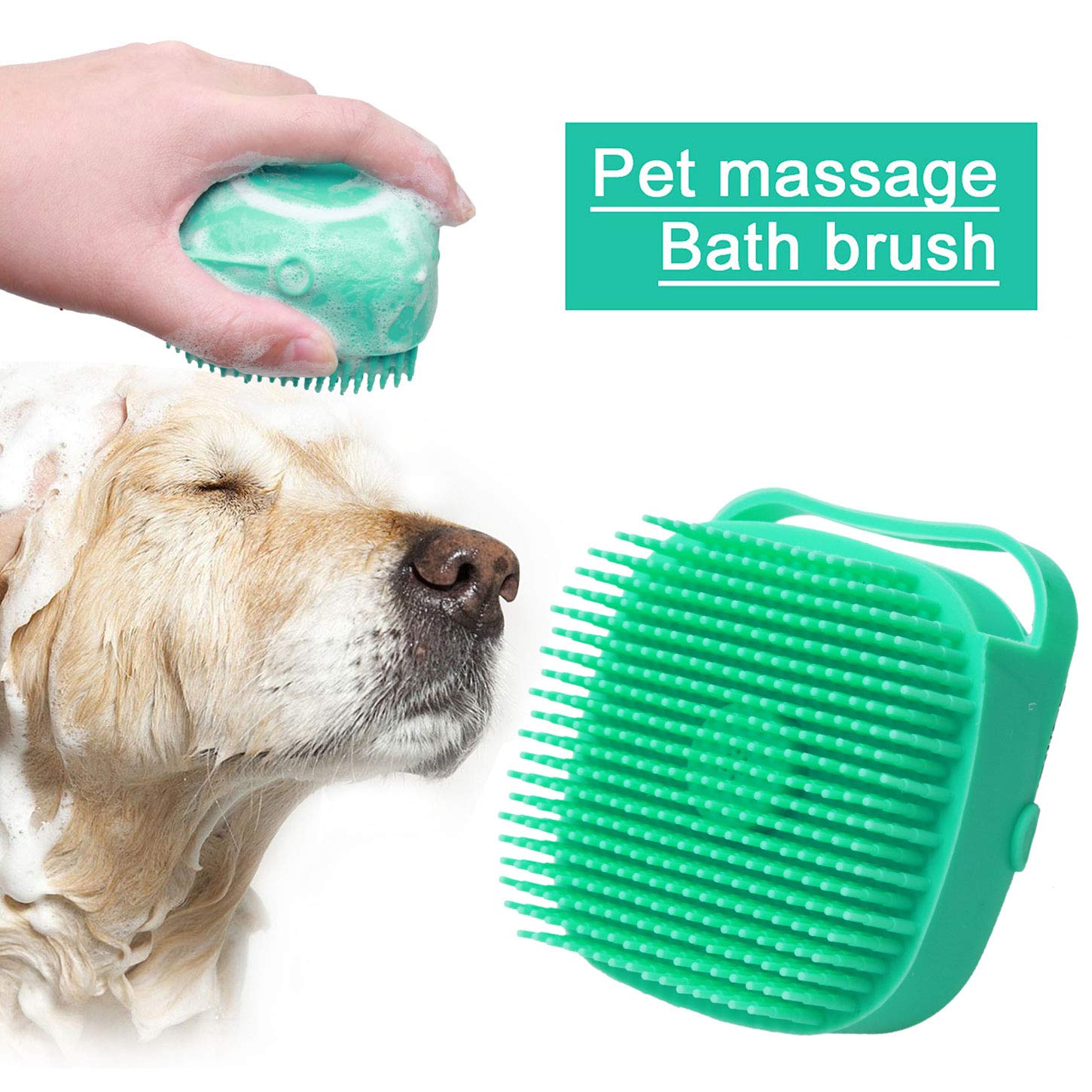 Doggy Shampoo/Massage Brush !